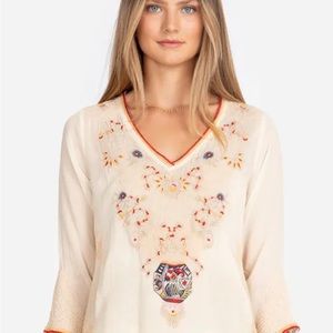 NWT Johnny Was PEYTON BLOUSE!